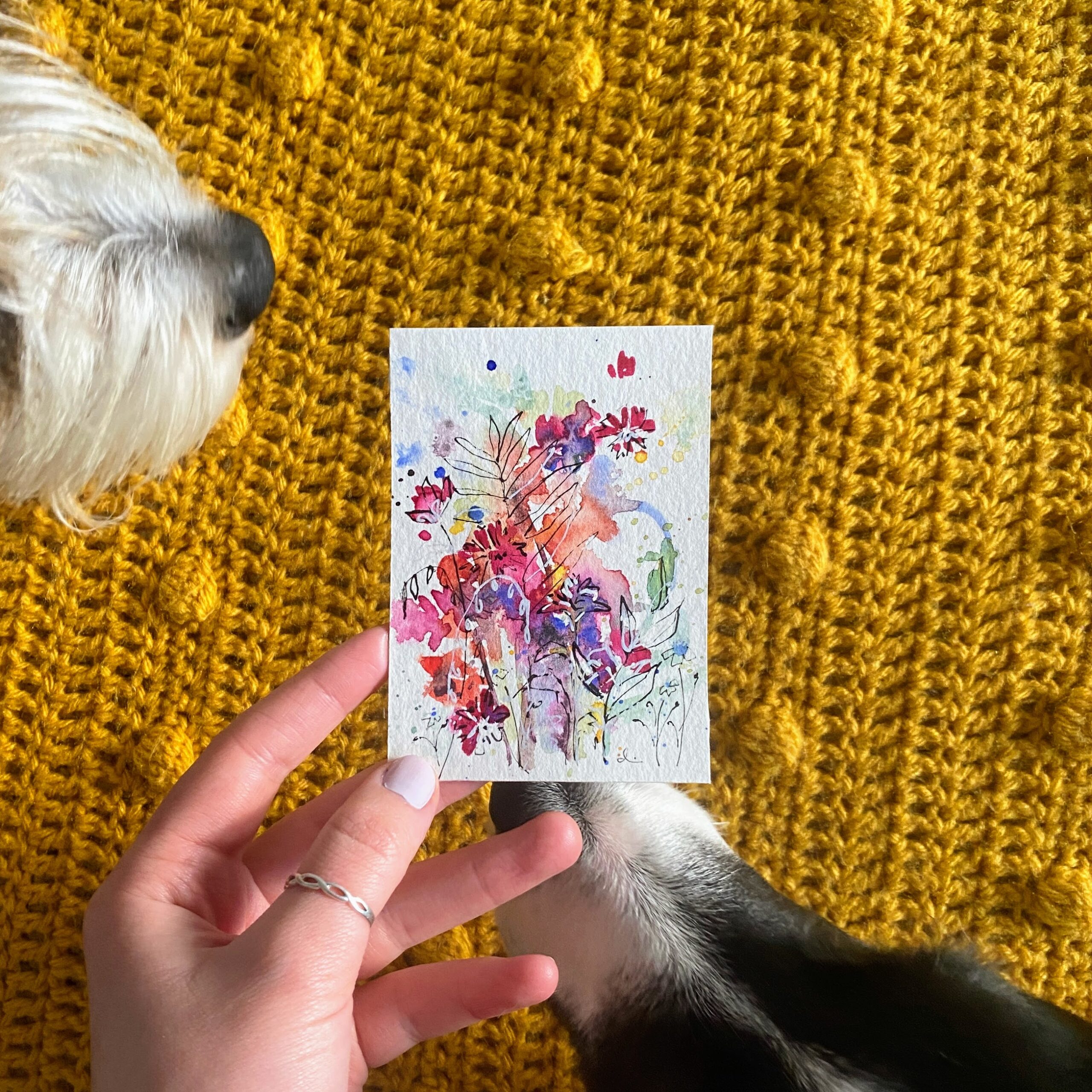 Mini Gardens No. 2 — Original Painting - Image 3