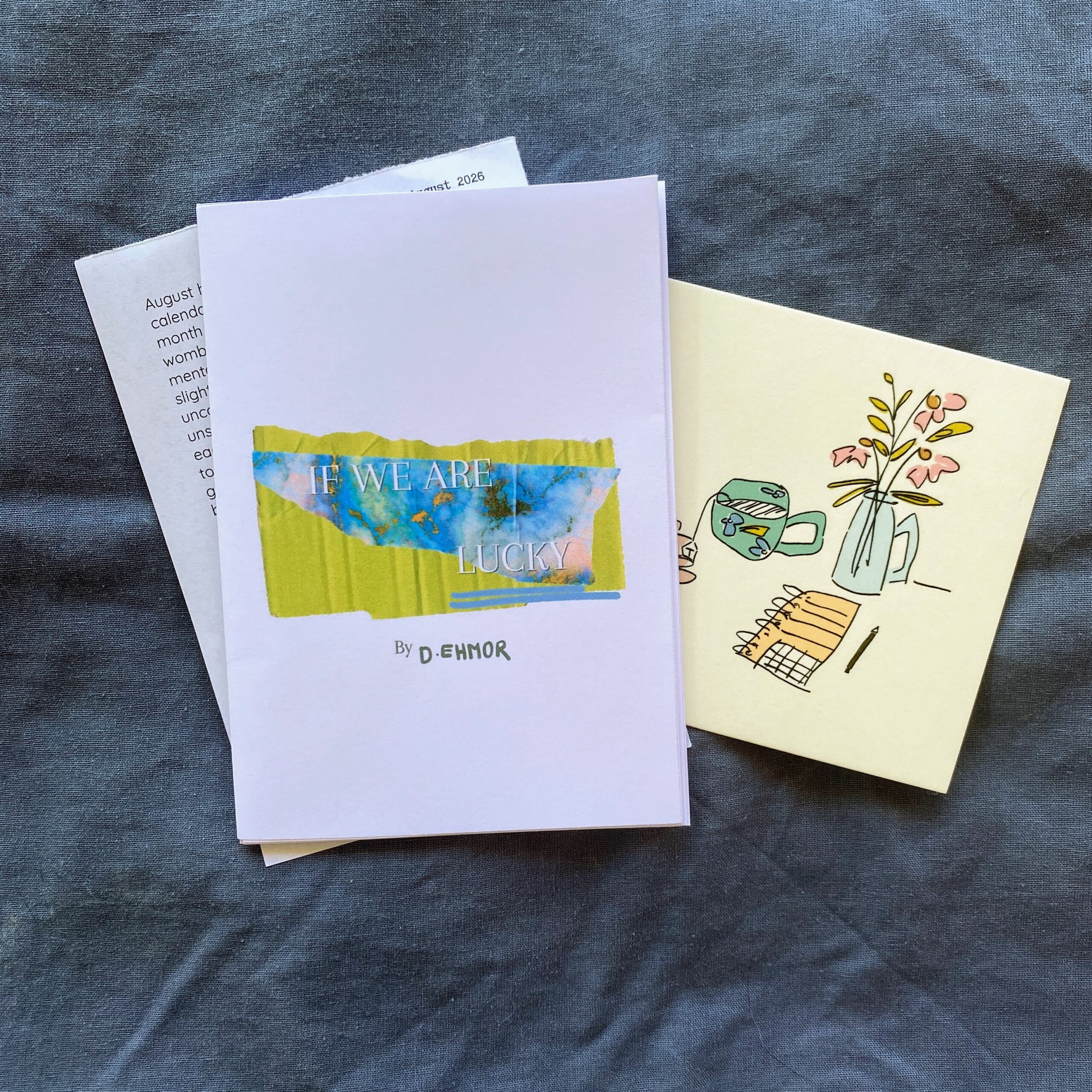The Observers August '26 — Zine & Postcard Set #002