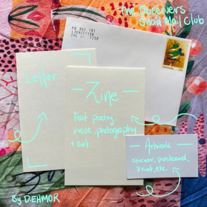 The Observers Snail Mail Club — One Time Purchase