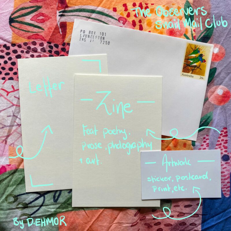 The Observers Snail Mail Club — One Time Purchase